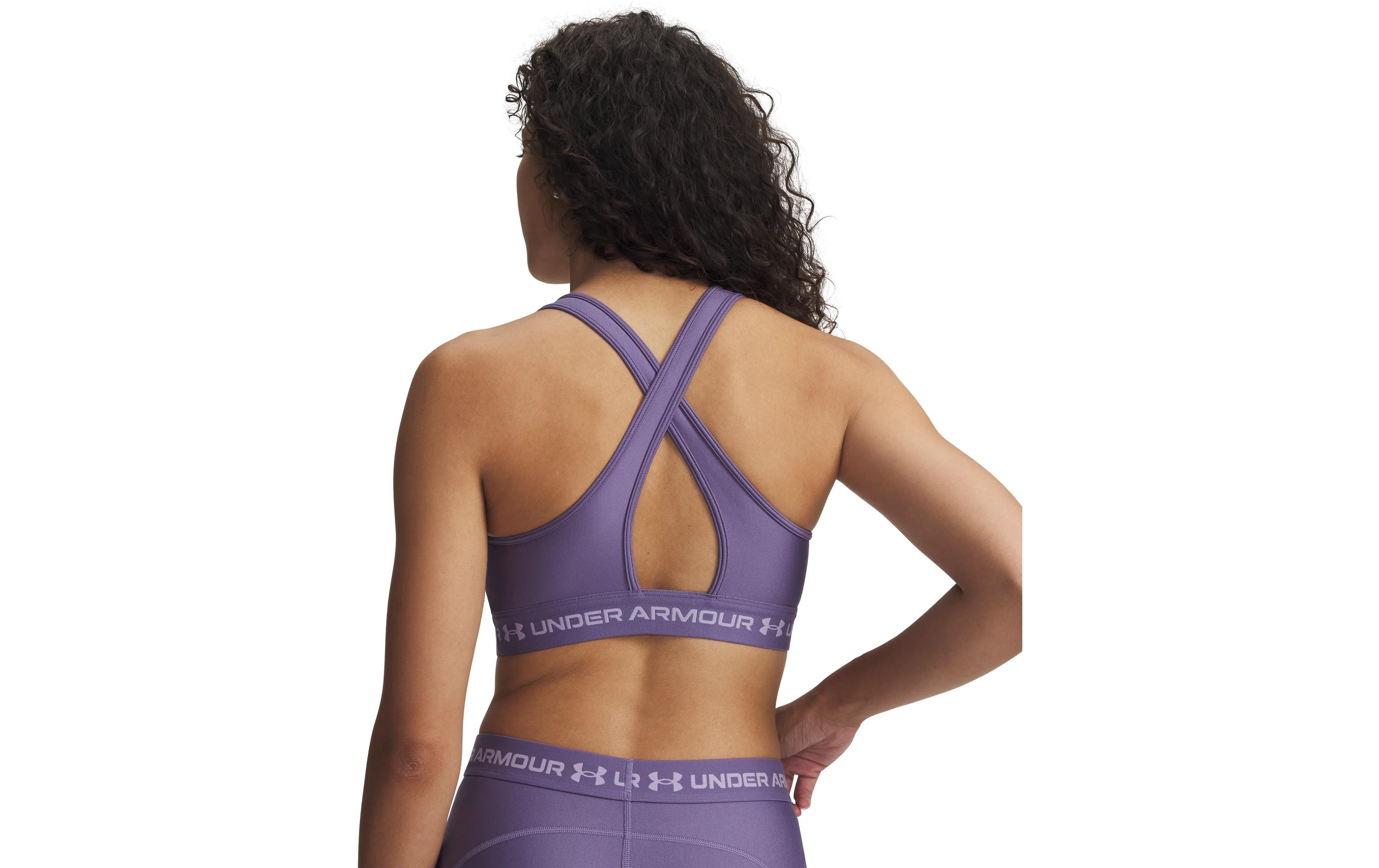 UNDER ARMOUR Sport-BH Crossback Mid Purple Luxe, M