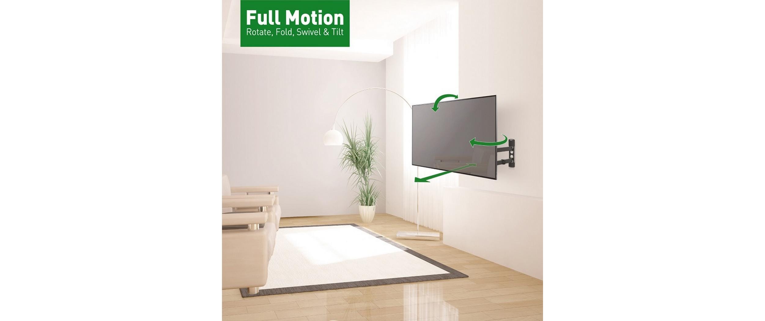 Barkan Wandhalterung WH 343-SW Schwarz