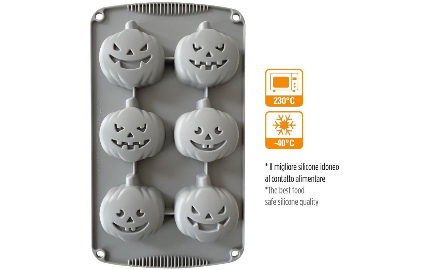 Decora Backform Kürbis Grau