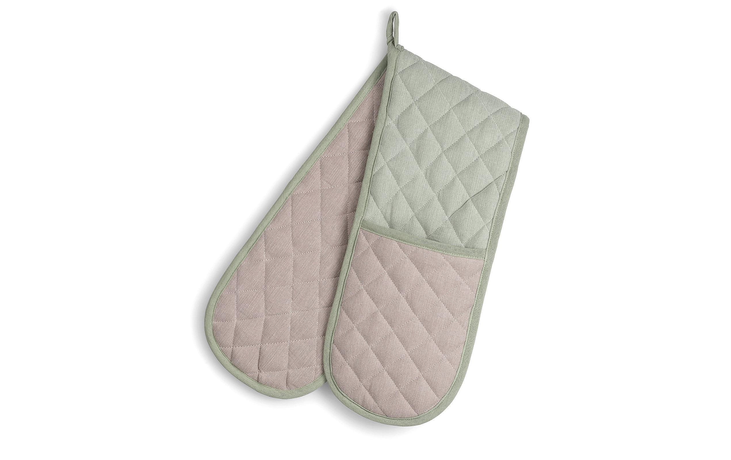 Kela Küchenhandschuh Tia Grün/Nougat Kela Küchenhandschuh Tia Grün/Nougat