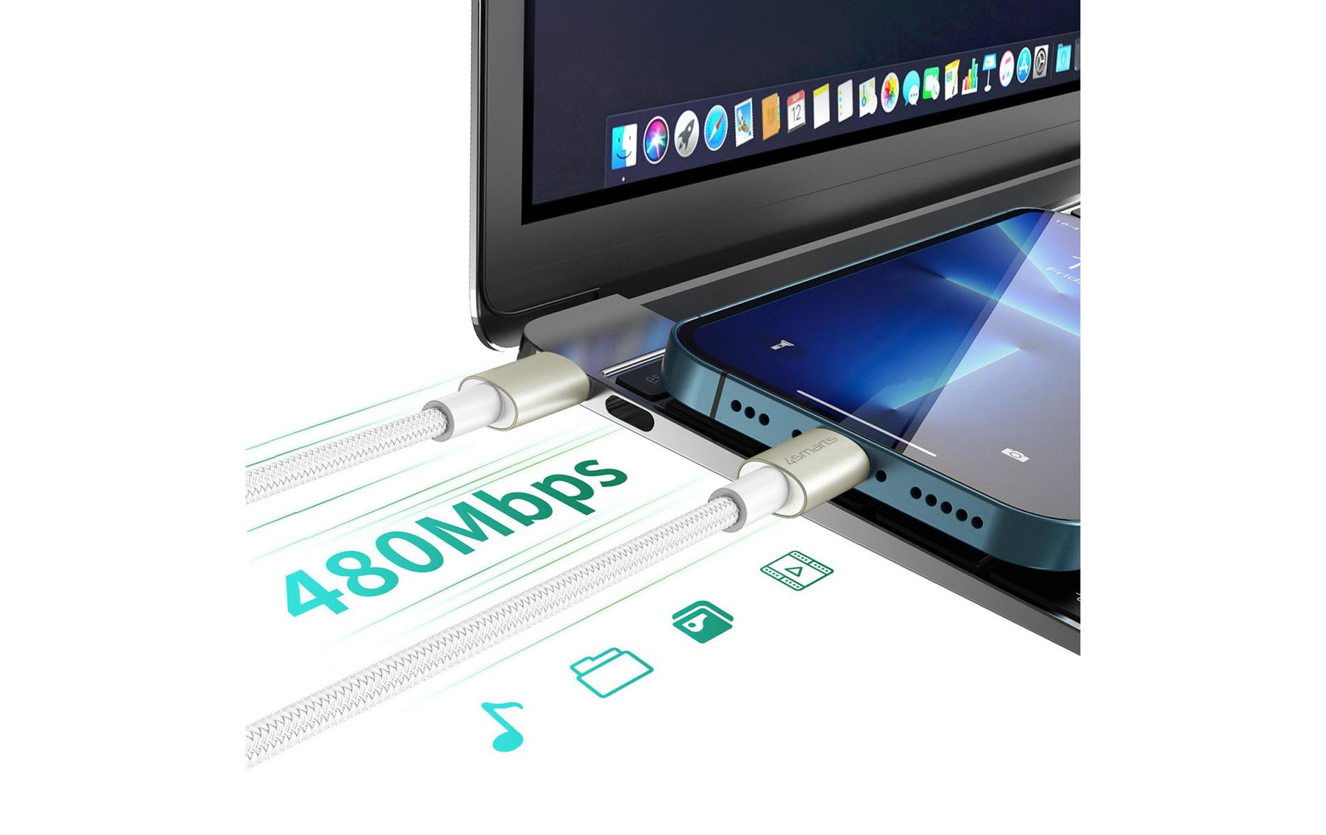 4smarts USB 2.0-Kabel -Set PremiumCord USB C - USB C