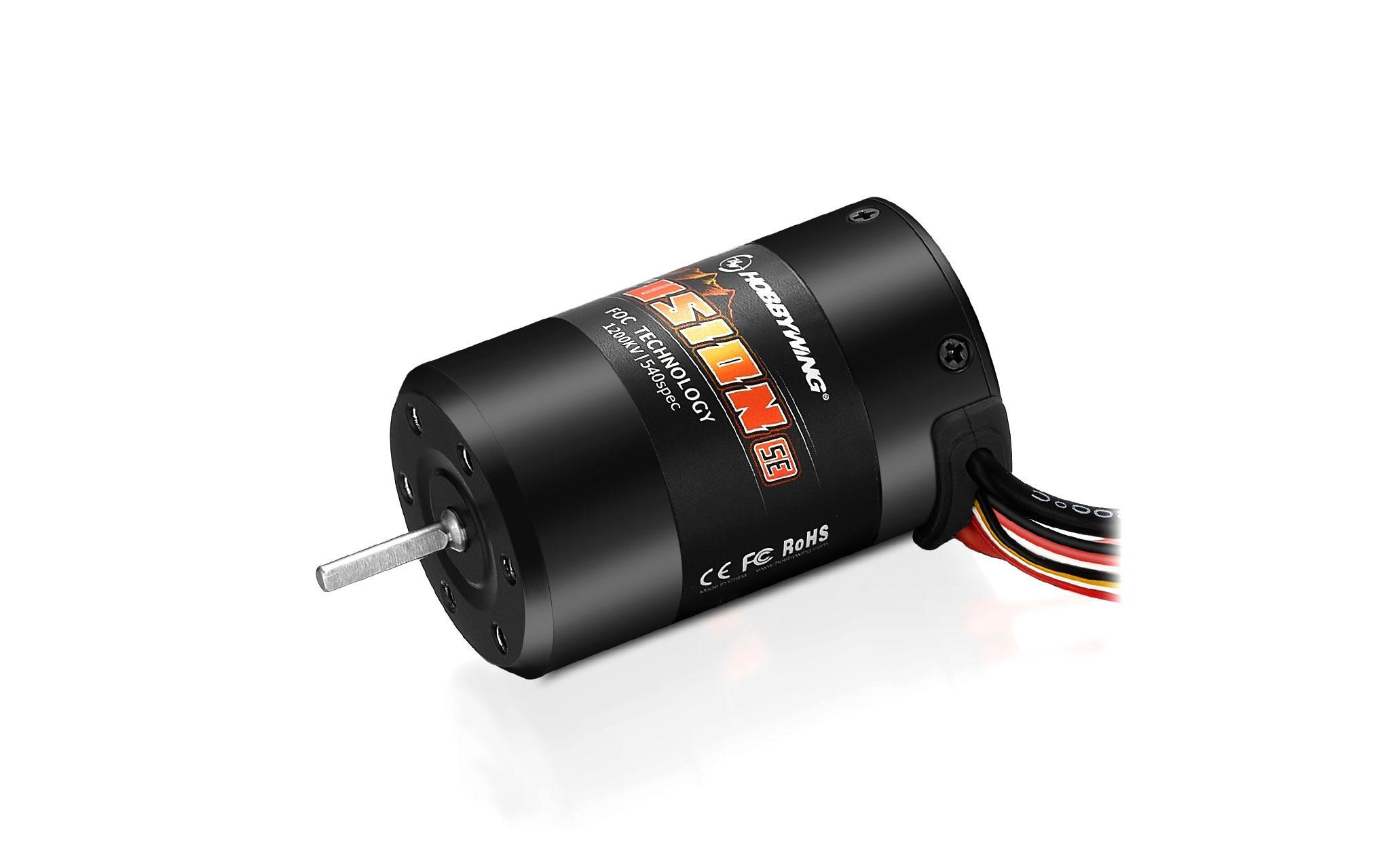 Hobbywing Brushless-Antriebsset Quicrun Fusion SE 1200 kV, Crawler Hobbywing Brushless-Antriebsset Quicrun Fusion SE 1200 kV, Crawler