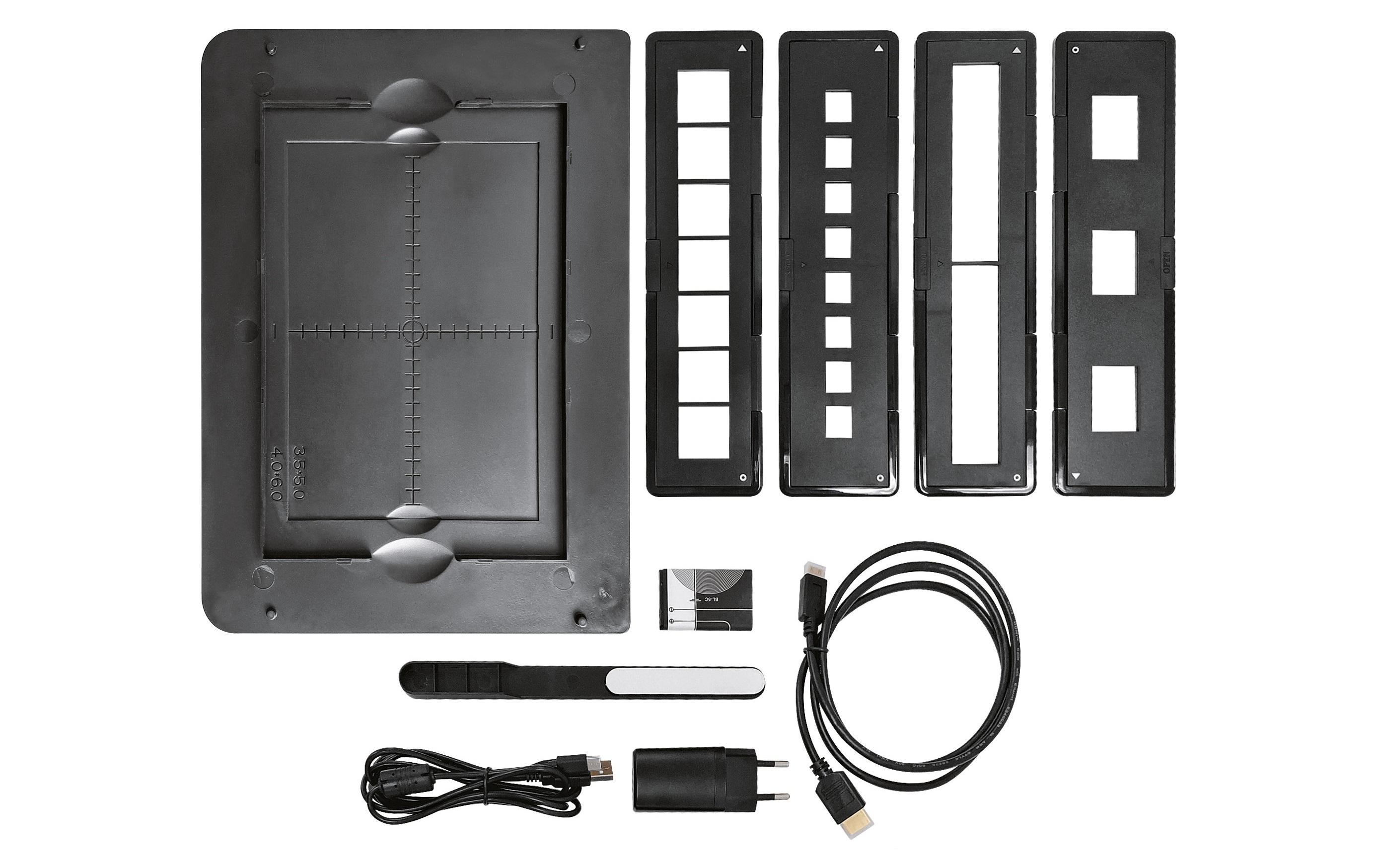 dnt Foto- und Dia-Kombiscanner 4-in-1, SlideCopy PRO