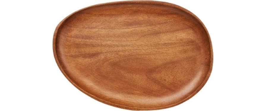 House Nordic Serviertablett Tray 39.5 x 28 x 2.5 cm, Nature