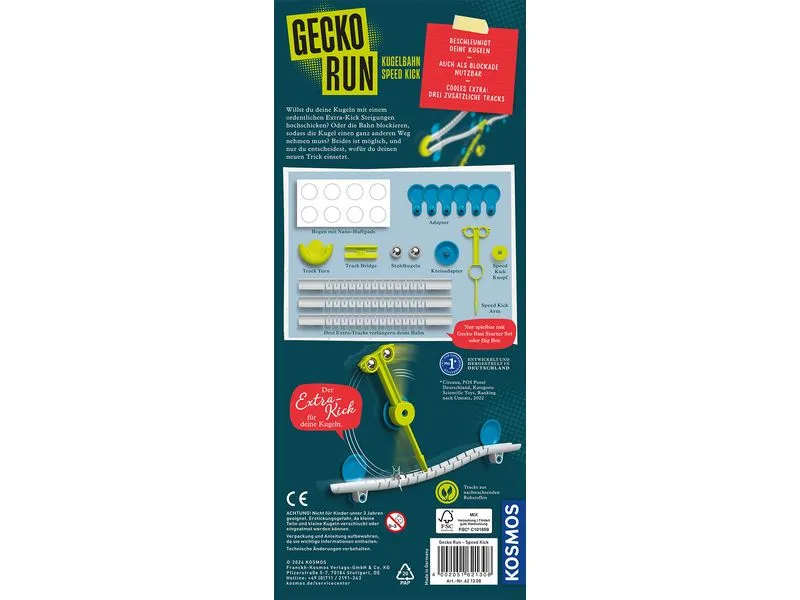 Kosmos Kugelbahn Gecko Run – Speed Kick Kosmos Kugelbahn Gecko Run – Speed Kick
