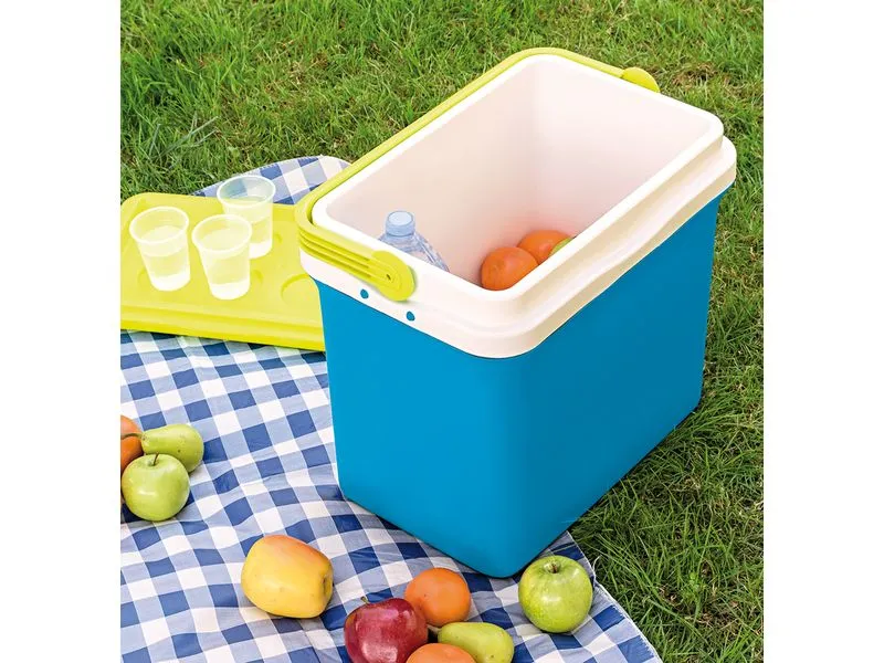GIO STYLE Kühlbox Fiesta 20 + 19.5 L, Blau/Grün