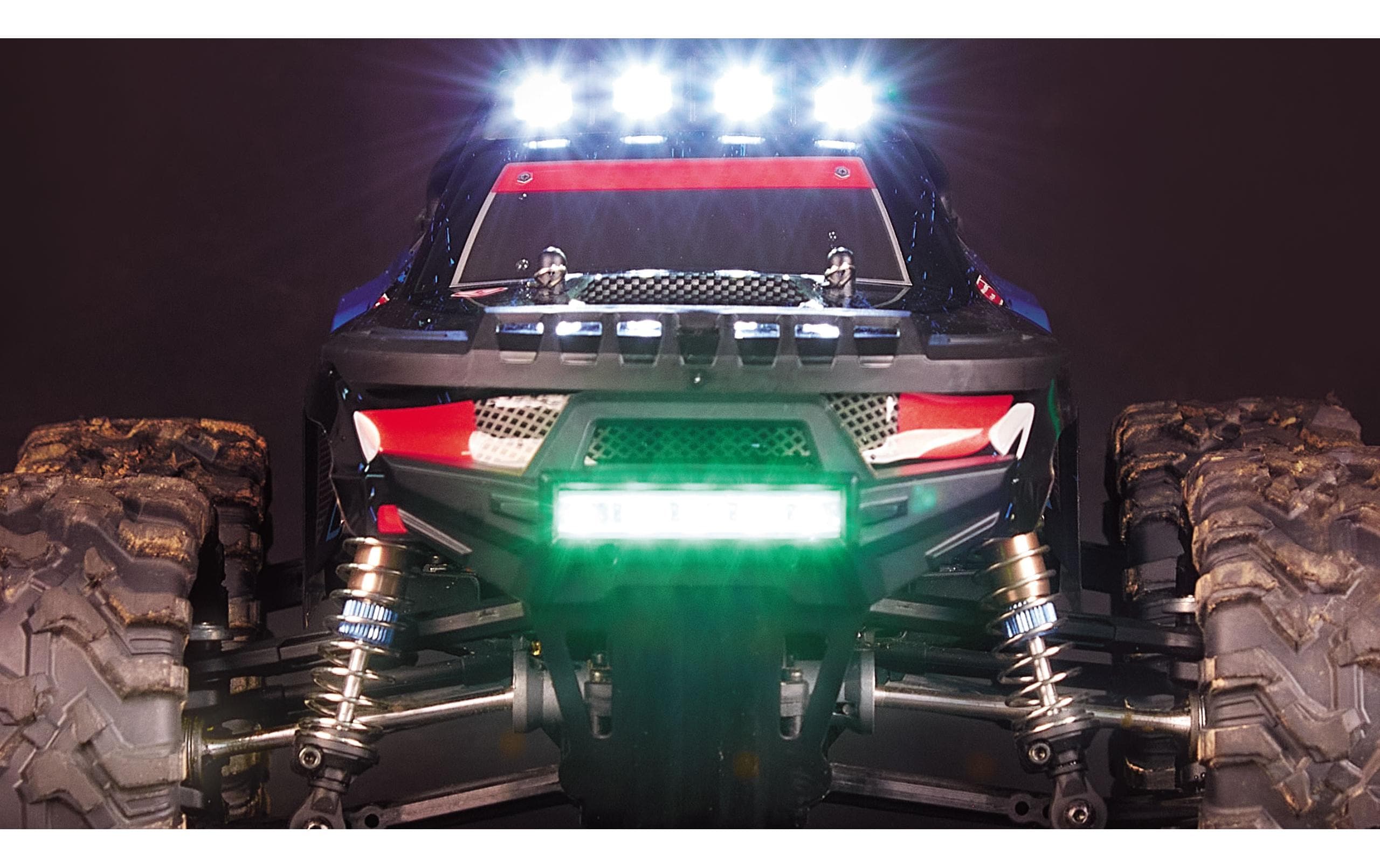 Amewi Monster Truck Daphoenodon 4WD, Rot RTR, 1:12