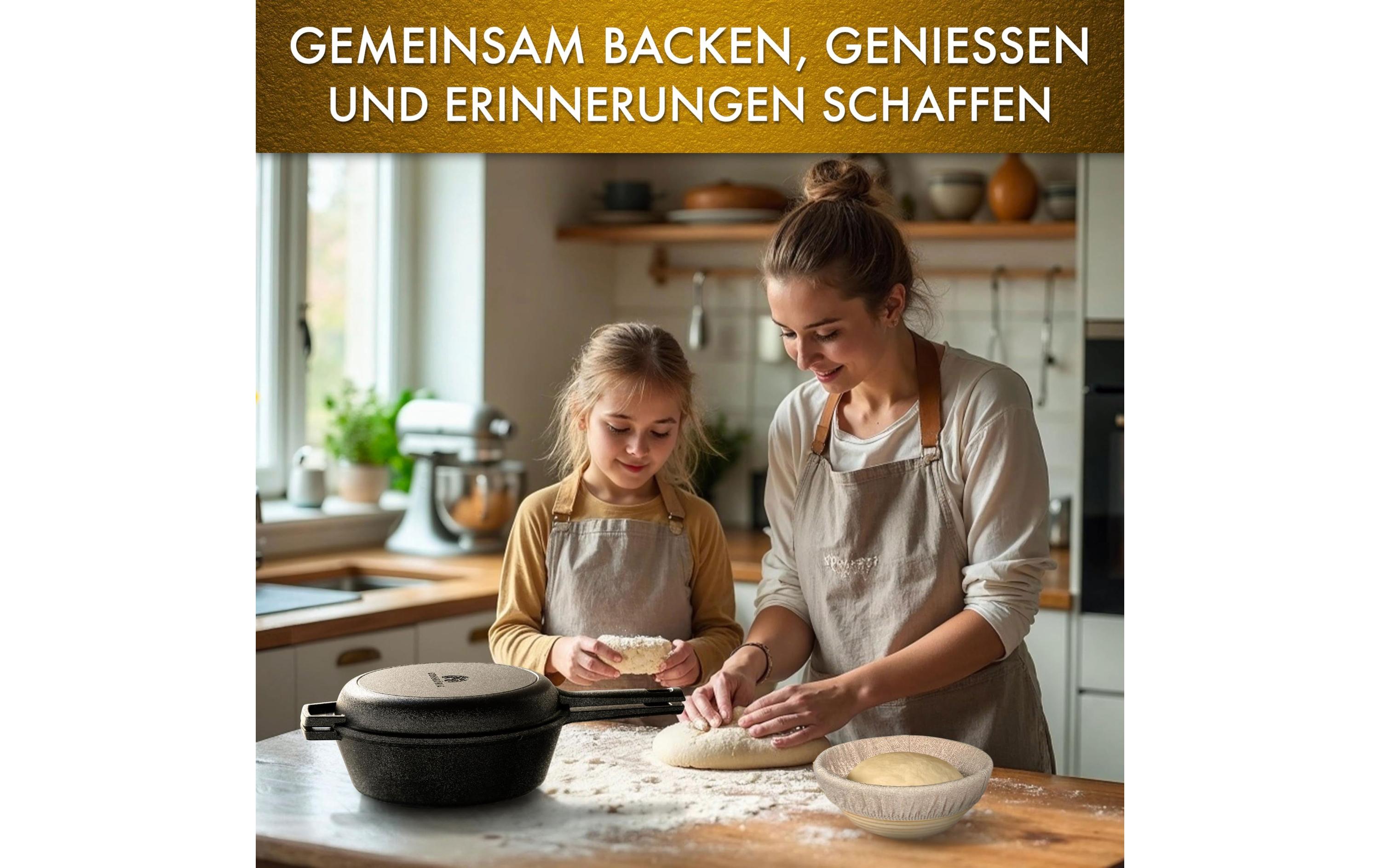 Gusskoenig Pfannenset-Topf 3 l und Pfanne 1.5 l