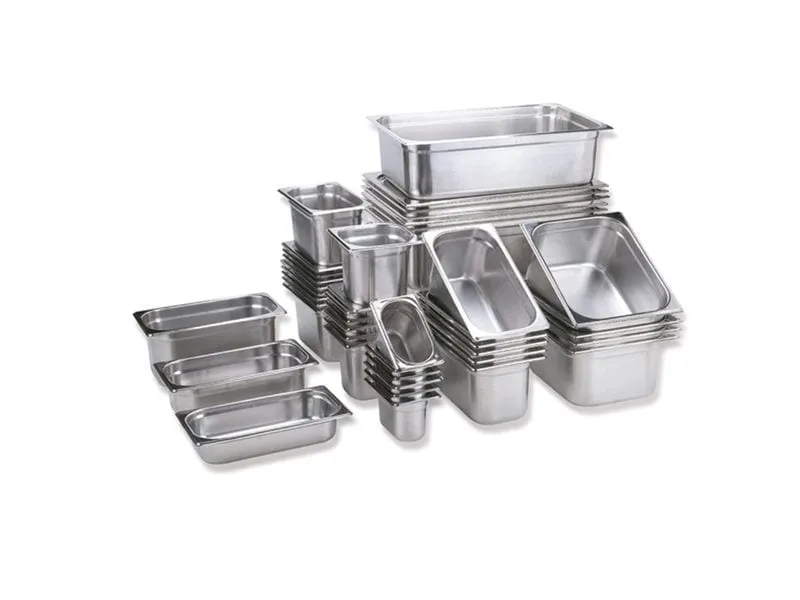 APS Garbehälter GN Behälter Silber 0.5 l 26.5 x 16.2 x 2 cm APS Garbehälter GN Behälter Silber 0.5 l 26.5 x 16.2 x 2 cm