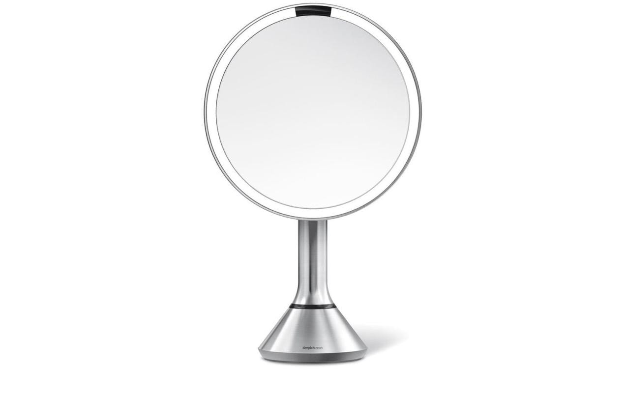 Simplehuman Kosmetikspiegel mit Sensor Touch control Silber