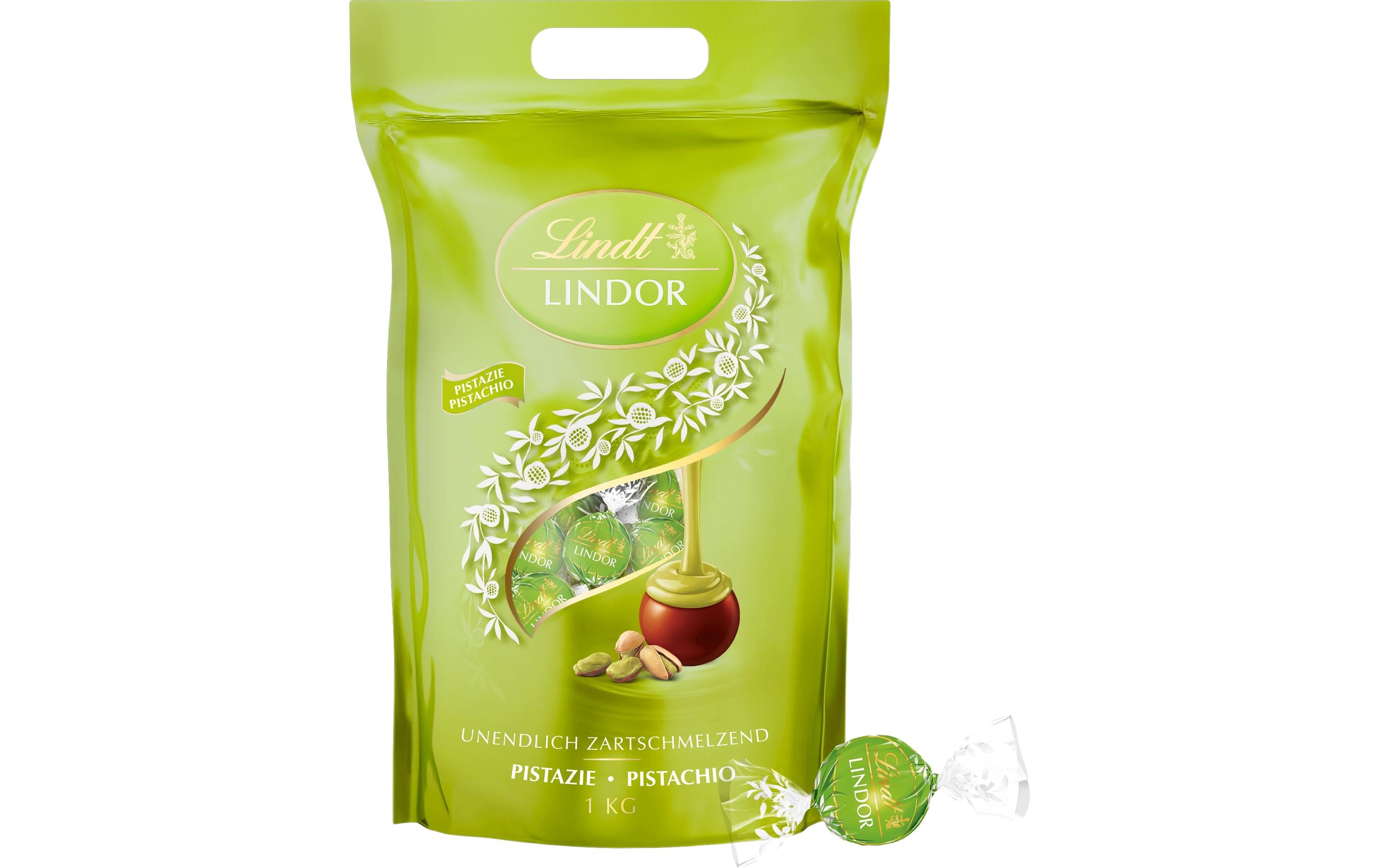 Lindt Schokoladen-Pralinen LINDOR Pistazie 1000 g Lindt Schokoladen-Pralinen LINDOR Pistazie 1000 g