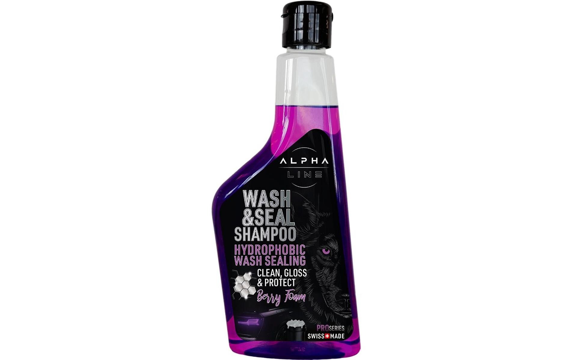 Alpha Line Wash&Seal Car Shampoo, Flasche à 500 ml Alpha Line Wash&Seal Car Shampoo, Flasche à 500 ml