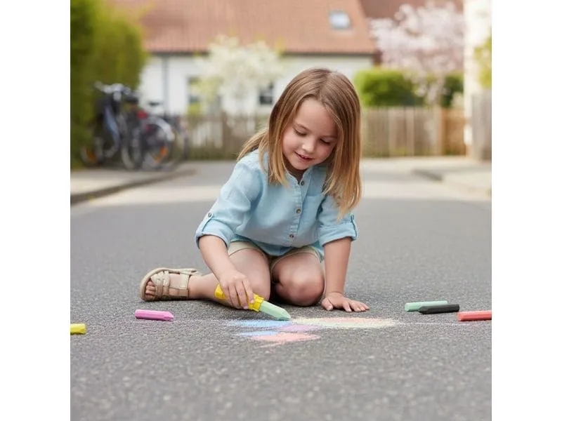 alldoro Strassenmalkreide Set mit Haltern (48 Teile) alldoro Strassenmalkreide Set mit Haltern (48 Teile)