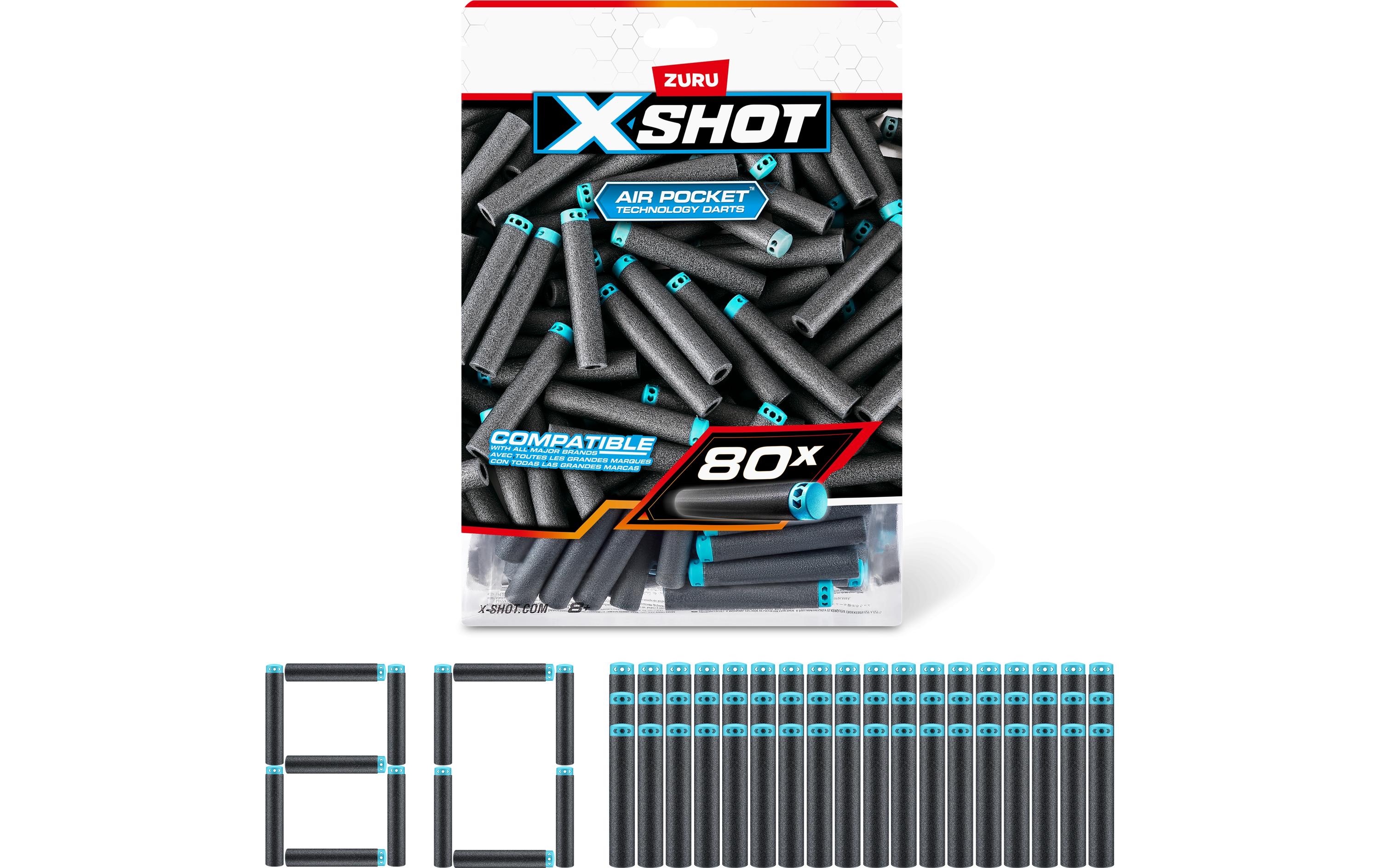 X-Shot Excel Nachfüllpackung 80 Darts Series 1 X-Shot Excel Nachfüllpackung 80 Darts Series 1