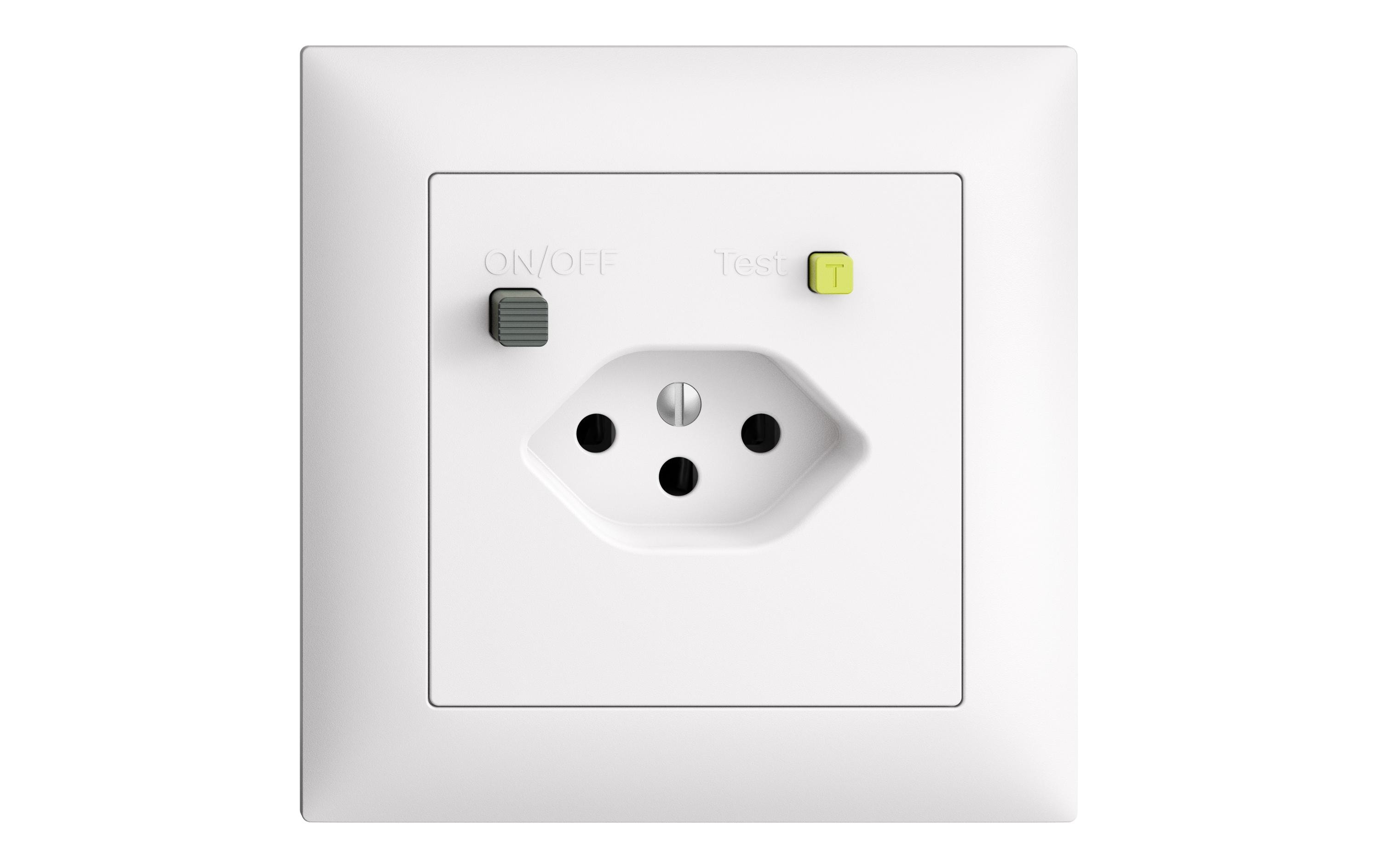 Feller EDIZIOdue FI-Steckdose 1x T13 Feller EDIZIOdue FI-Steckdose 1x T13