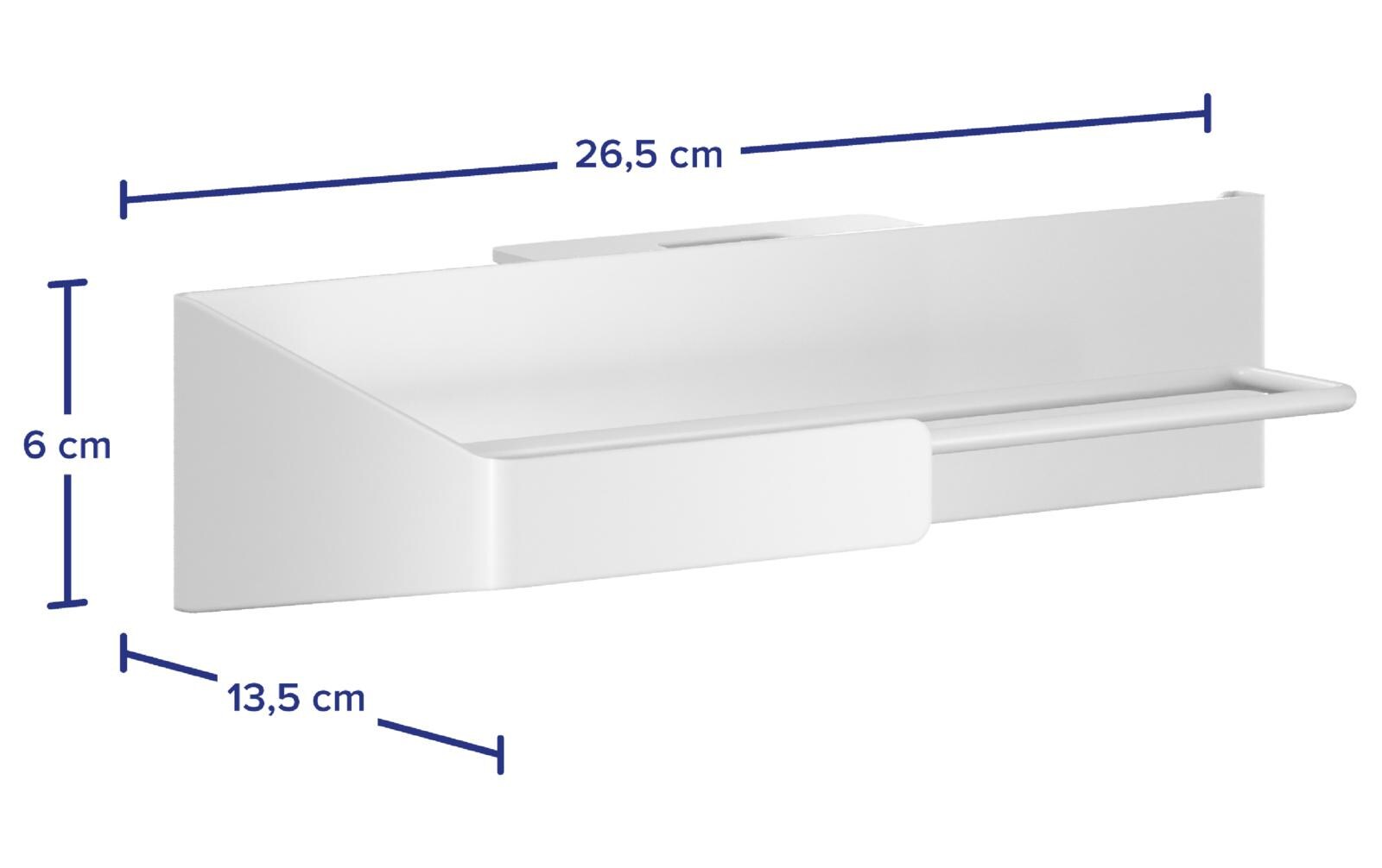 tesa Rollenhalter Set Silber