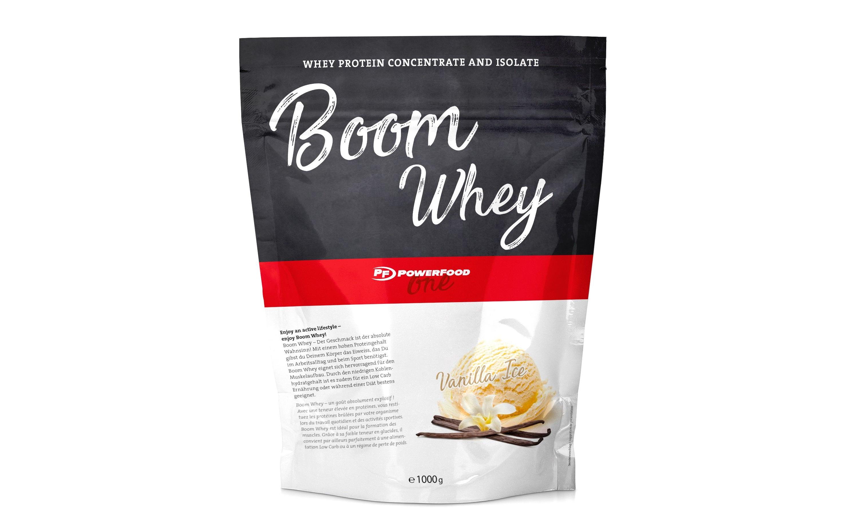 PowerFood One Pulver One Boom Whey Vanille 1000 g PowerFood One Pulver One Boom Whey Vanille 1000 g