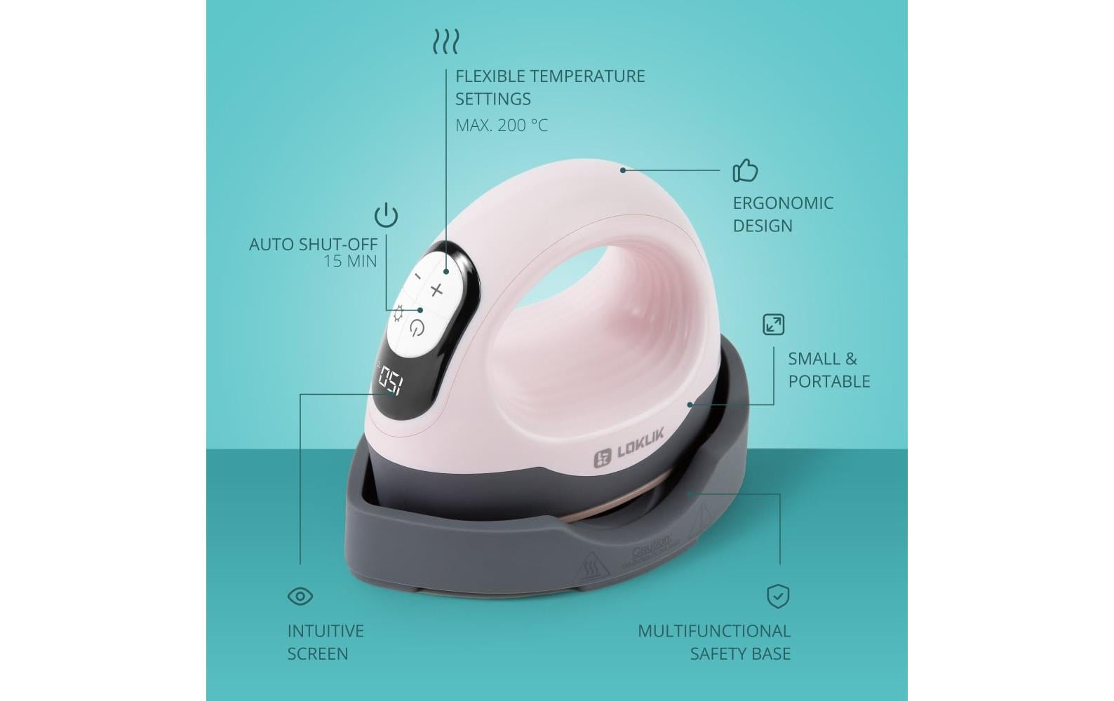 LOKLIK Transferpresse ImPress Mini 3