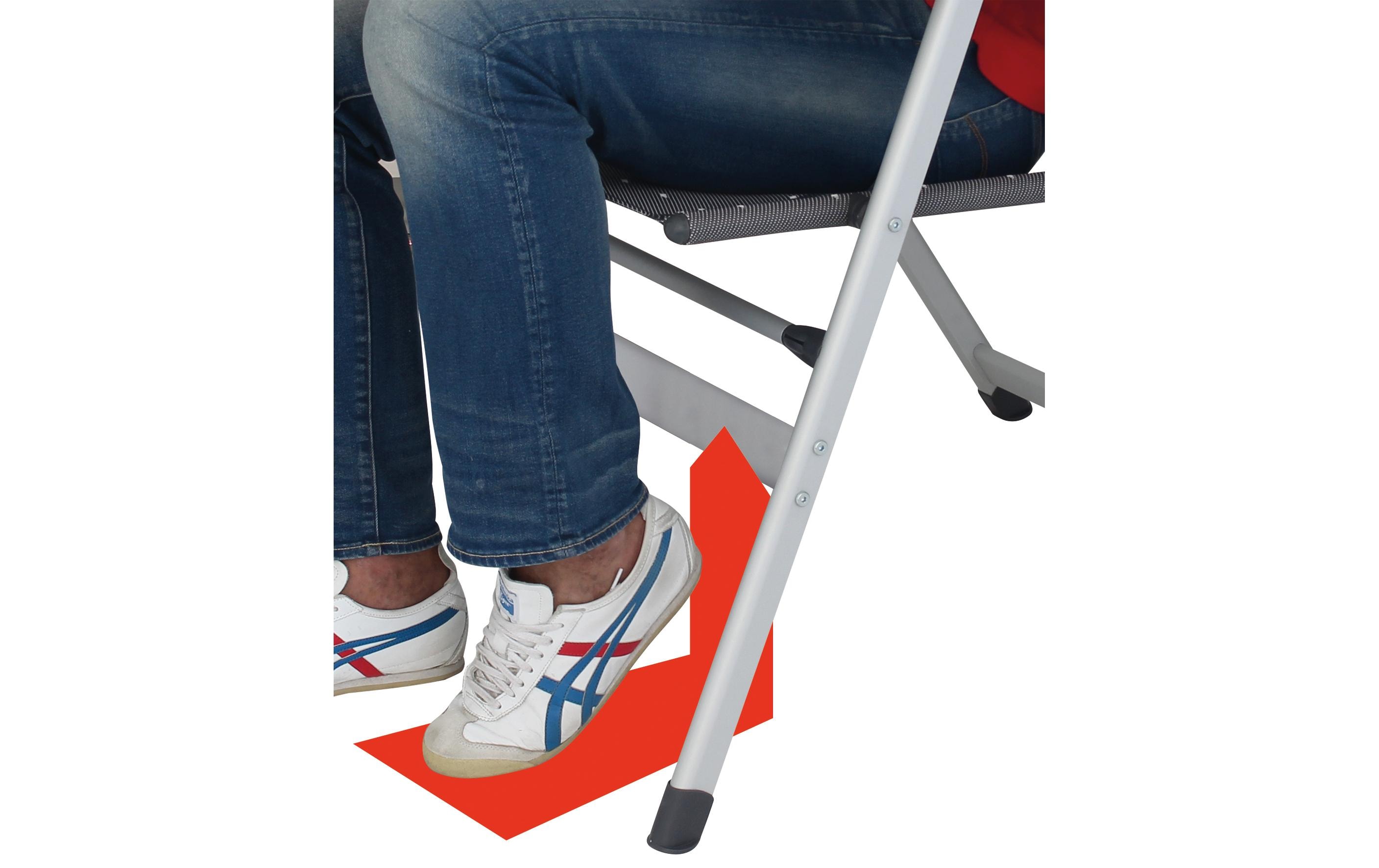 Eurotrail Campingstuhl Trondheim Dunkelgrau