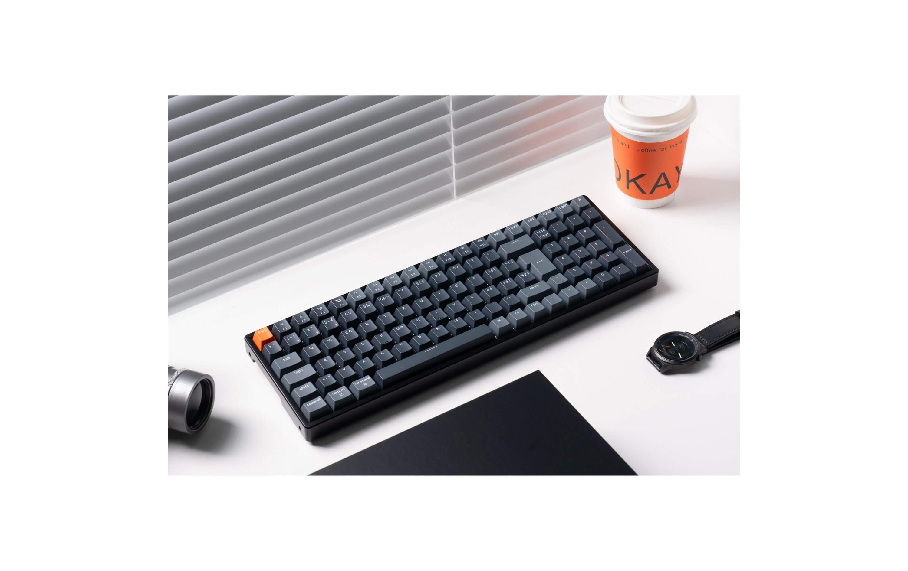 Keychron Gaming-Tastatur K4 QMK Version 3 Red Switch