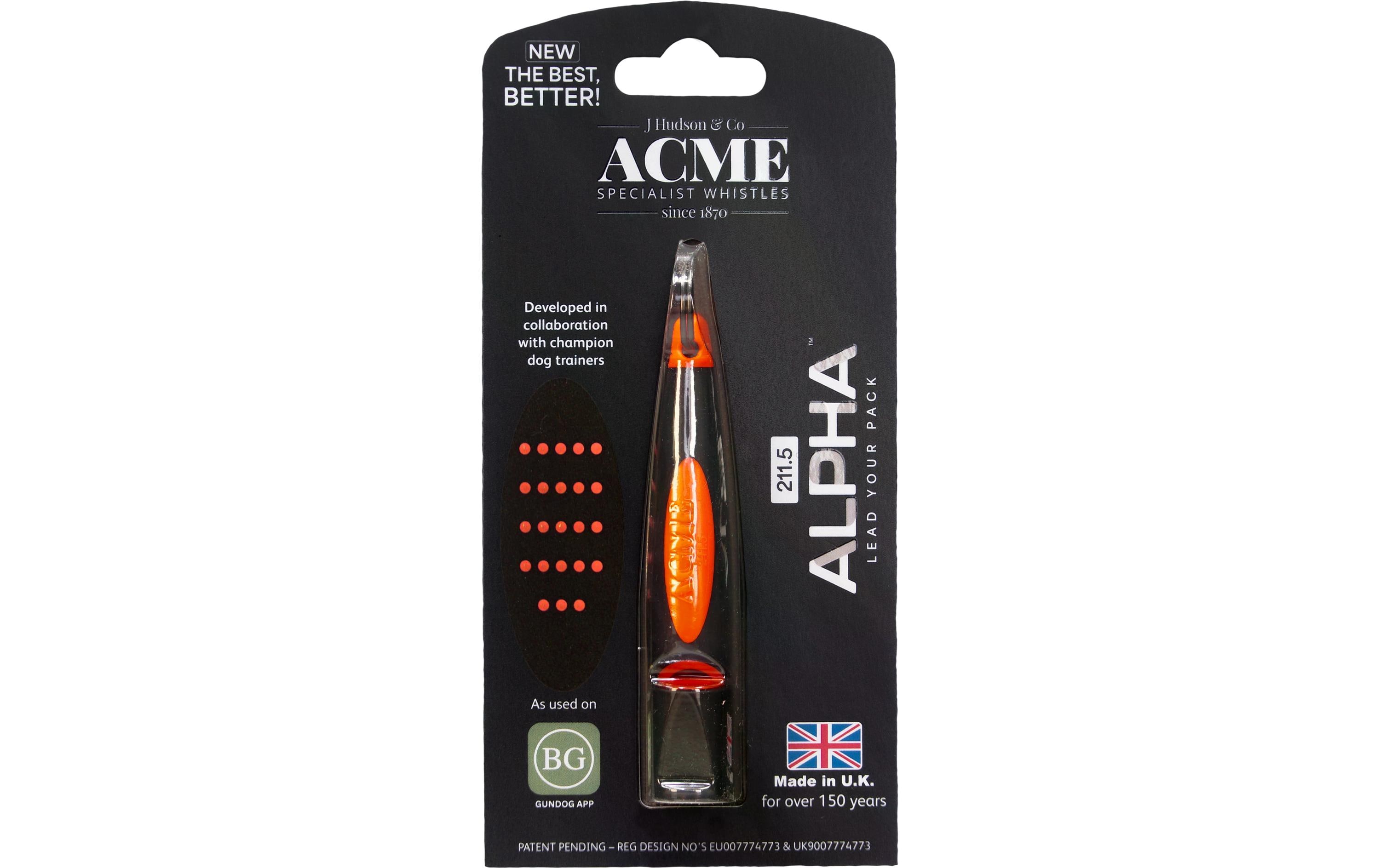 ACME Hochfrequenzpfeife Alpha, 211.5, Schwarz/Orange