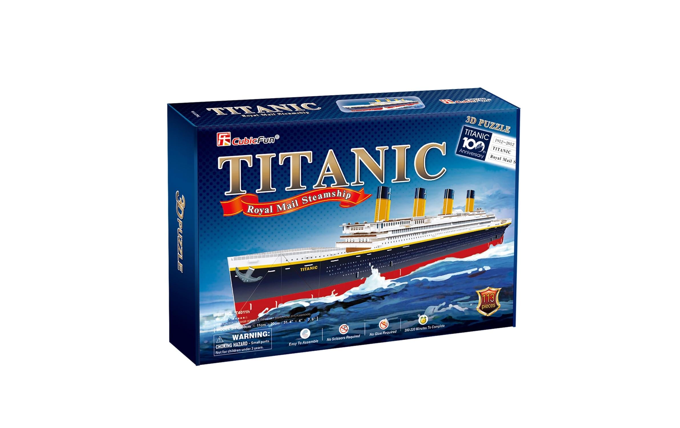 CubicFun 3D Puzzle Titanic 113 Teile