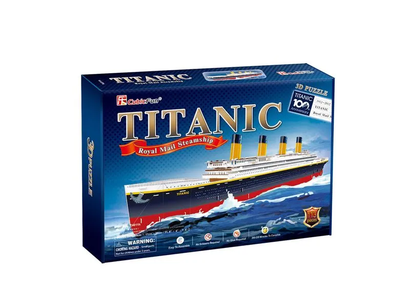 CubicFun 3D Puzzle Titanic 113 Teile CubicFun 3D Puzzle Titanic 113 Teile