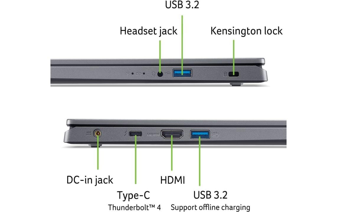 Acer Aspire 15 (A15-51M-51C6) 5, 16 GB, 512 GB