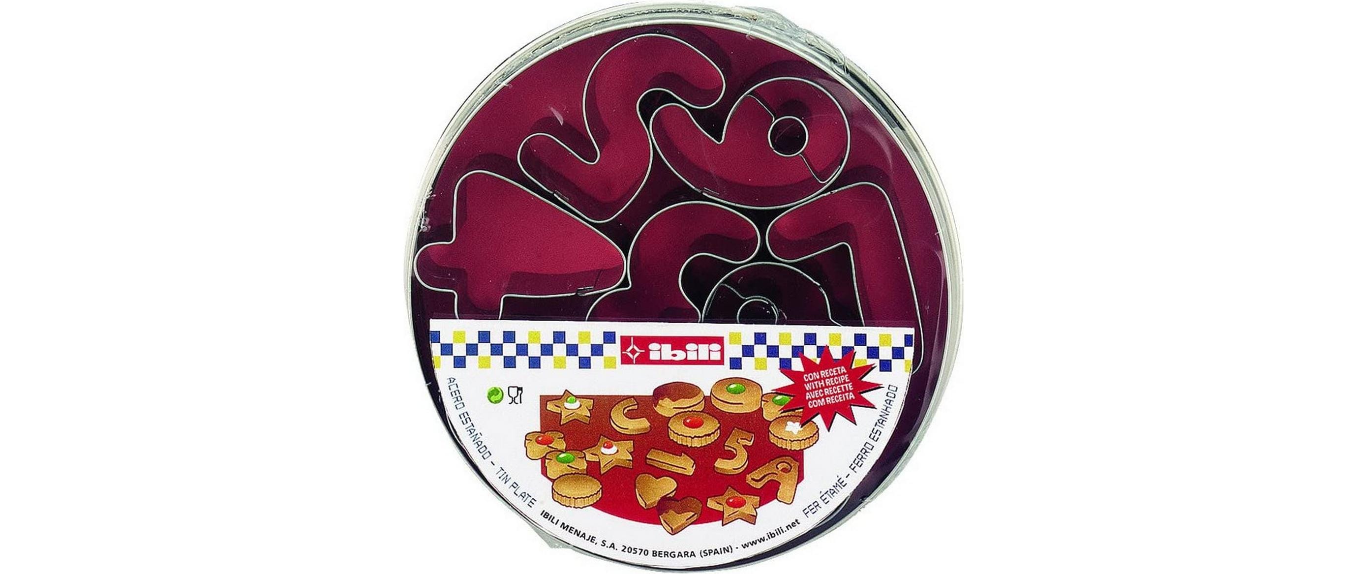 Ibili Guetzli-Ausstecher Zahlen 2.5 cm