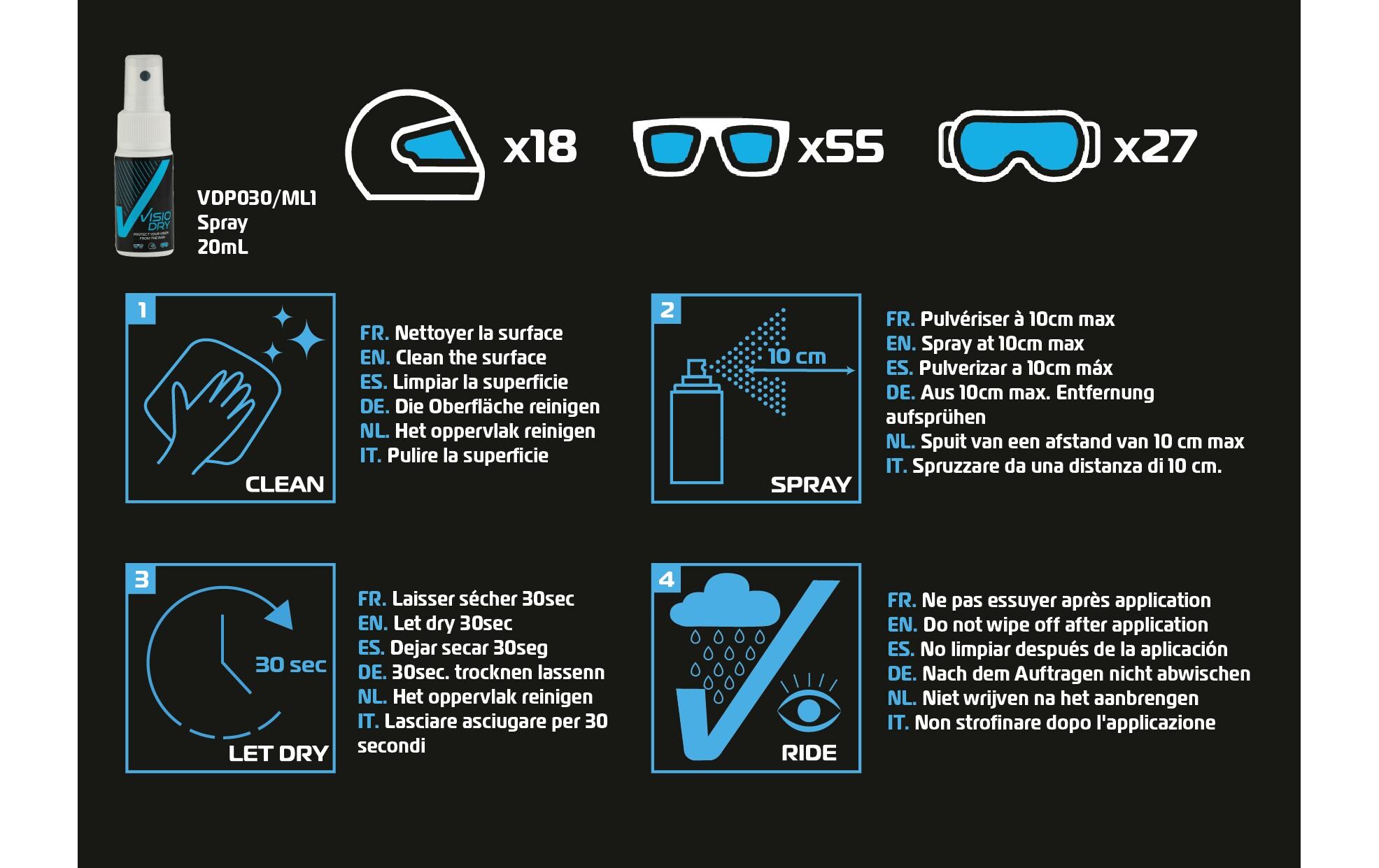 Visio Dry Anti-Rain AEROSOL 20 ml