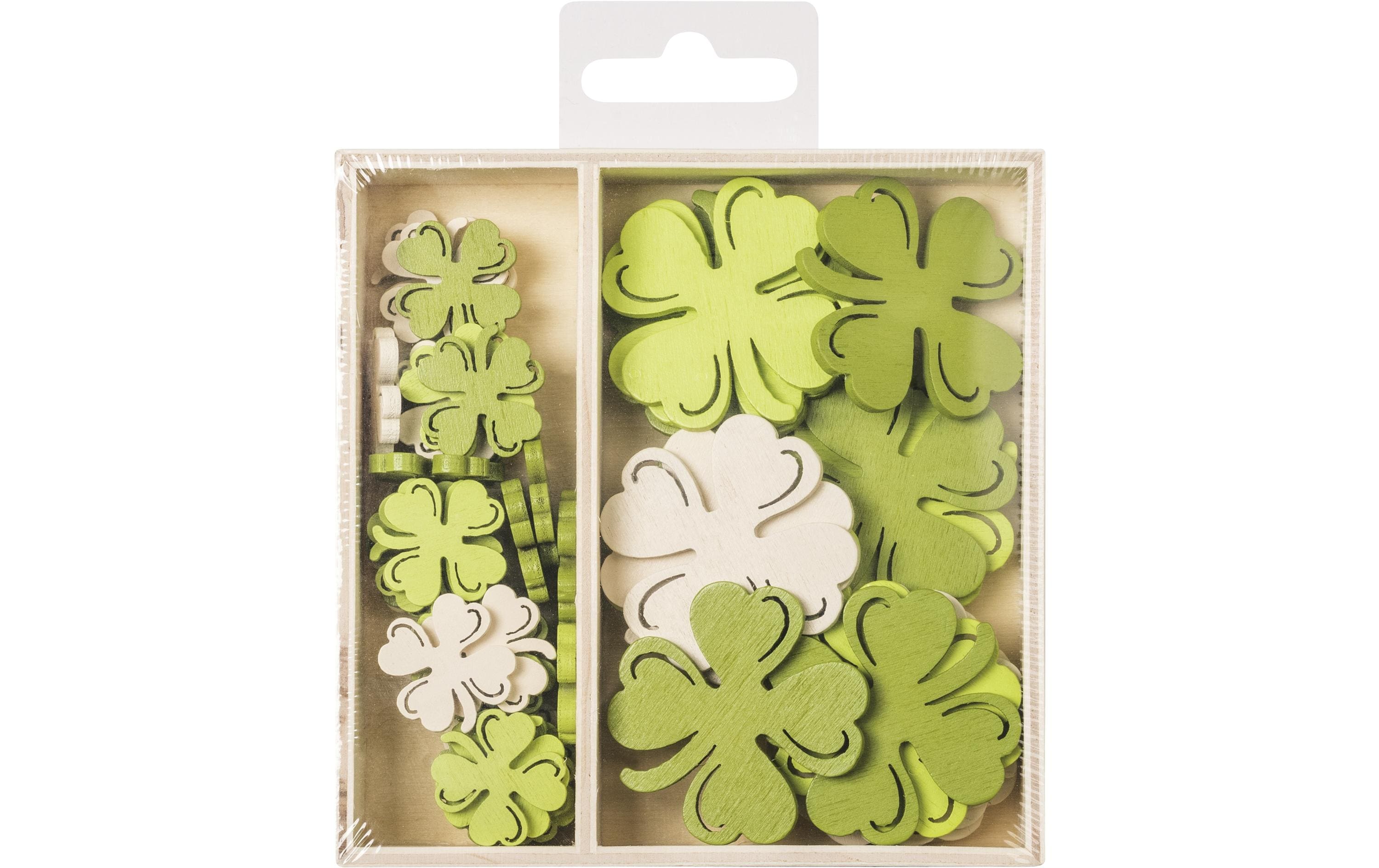 Heyda Streudeko Kleeblätter 54 Stück