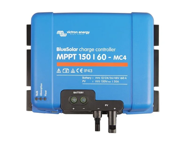 Victron Solarladeregler BlueSolar MPPT 150/60-MC4 12-48 V 60A MC4 Victron Solarladeregler BlueSolar MPPT 150/60-MC4 12-48 V 60A MC4