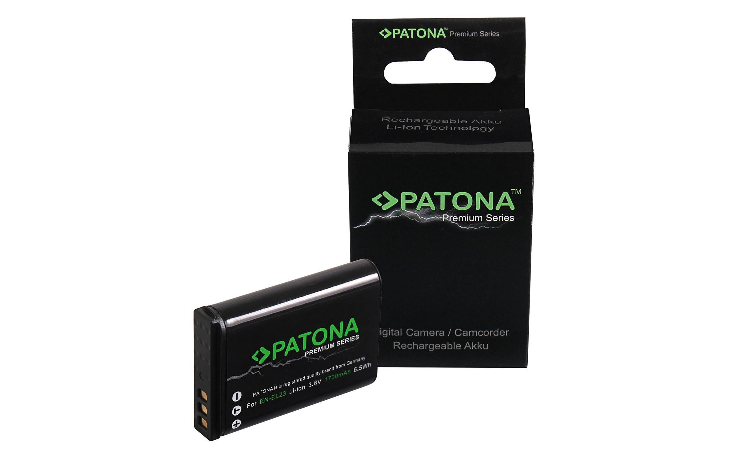 Patona Digitalkamera-Akku Premium EN-EL23