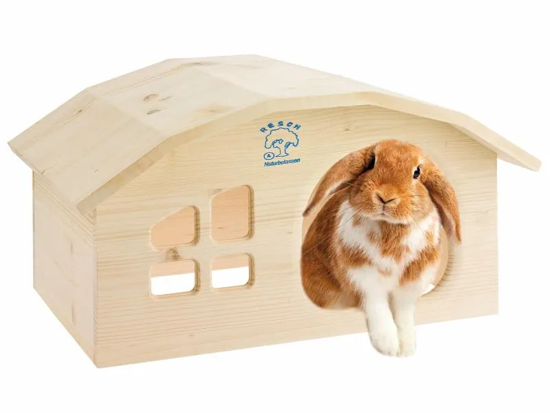 Resch Wichtelhaus für Kaninchen 44 x 29 x 22 cm Resch Wichtelhaus für Kaninchen 44 x 29 x 22 cm