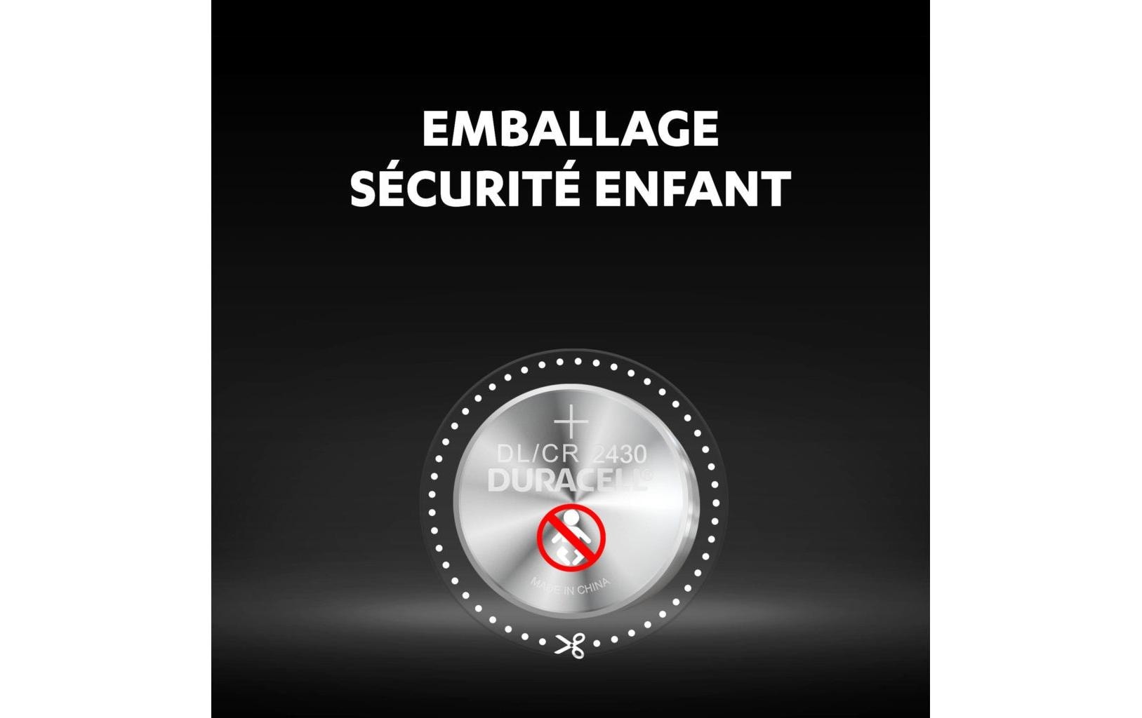 Duracell Knopfzelle Lithium CR2430 1 Stück