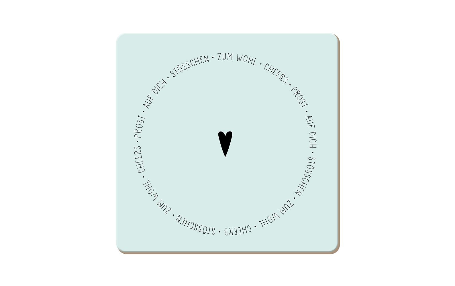 Grafik Werkstatt Korkuntersetzer Zum Wohl