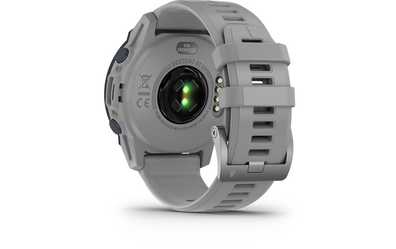 GARMIN Sportuhr Descent G1 Hellgrau/Grau