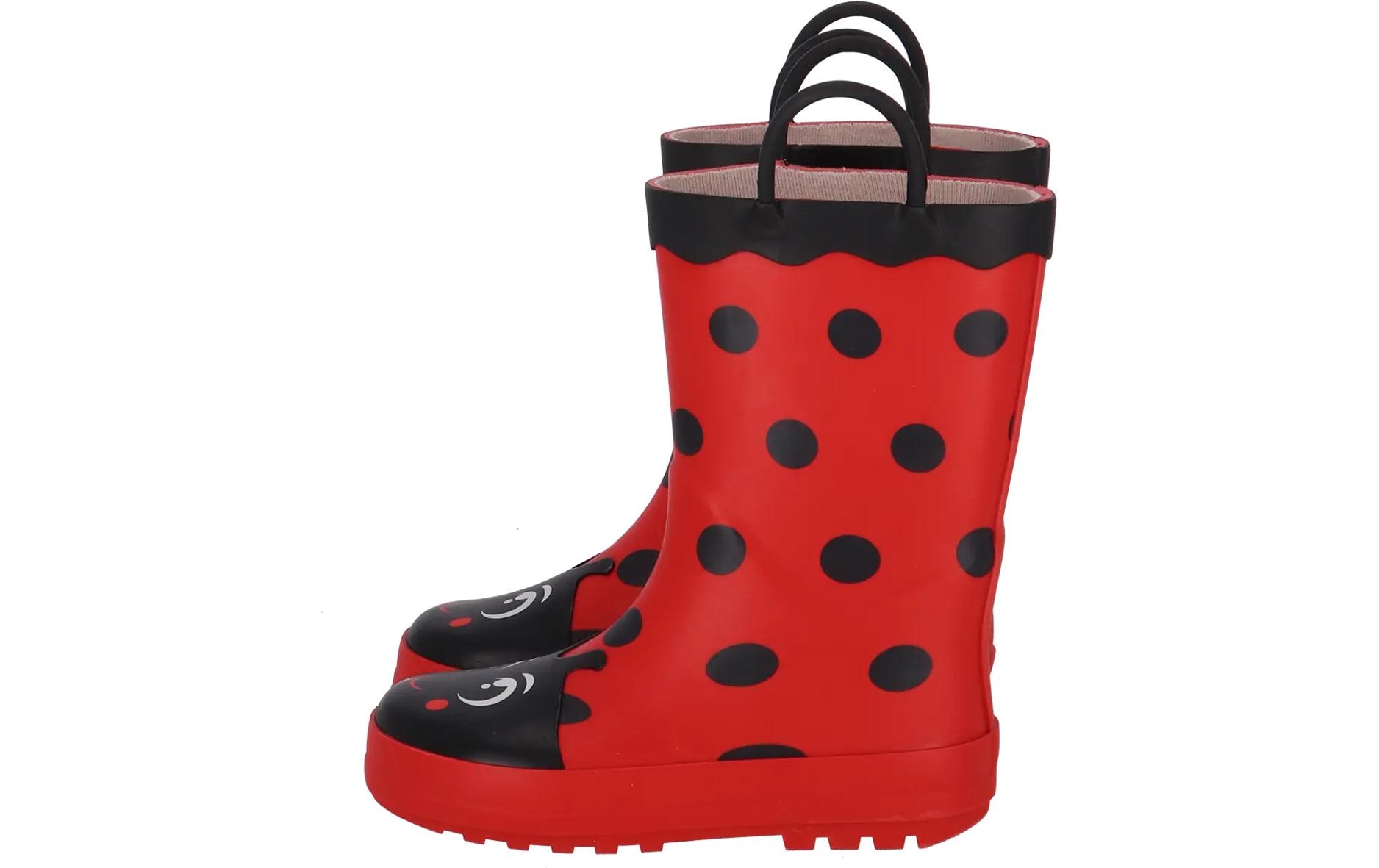 Esschert Design Gummistiefel Marienkäfer, Gr. 25/26