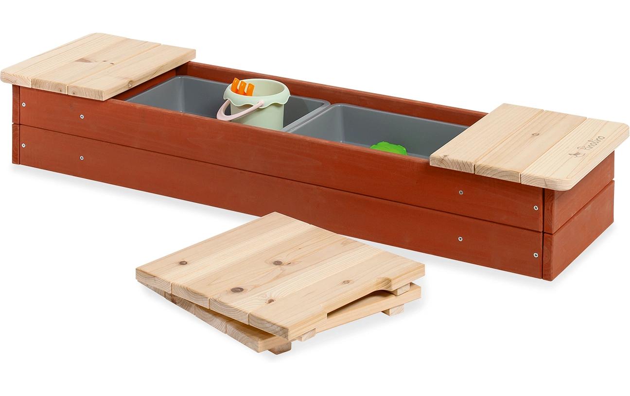 Pinolino Sandkasten Hedda, Rot/natur