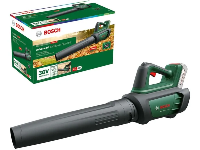 Bosch Akku-Laubbläser AdvancedLeafBlower 36 V-750 Solo Bosch Akku-Laubbläser AdvancedLeafBlower 36 V-750 Solo