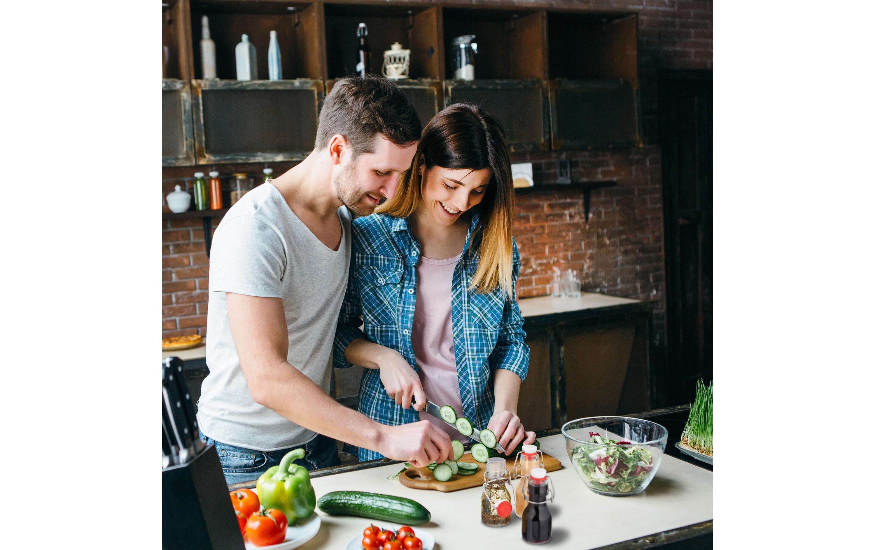 relaxdays Fermentationsglas mit Bügelverschluss 30 Stück, 50 ml