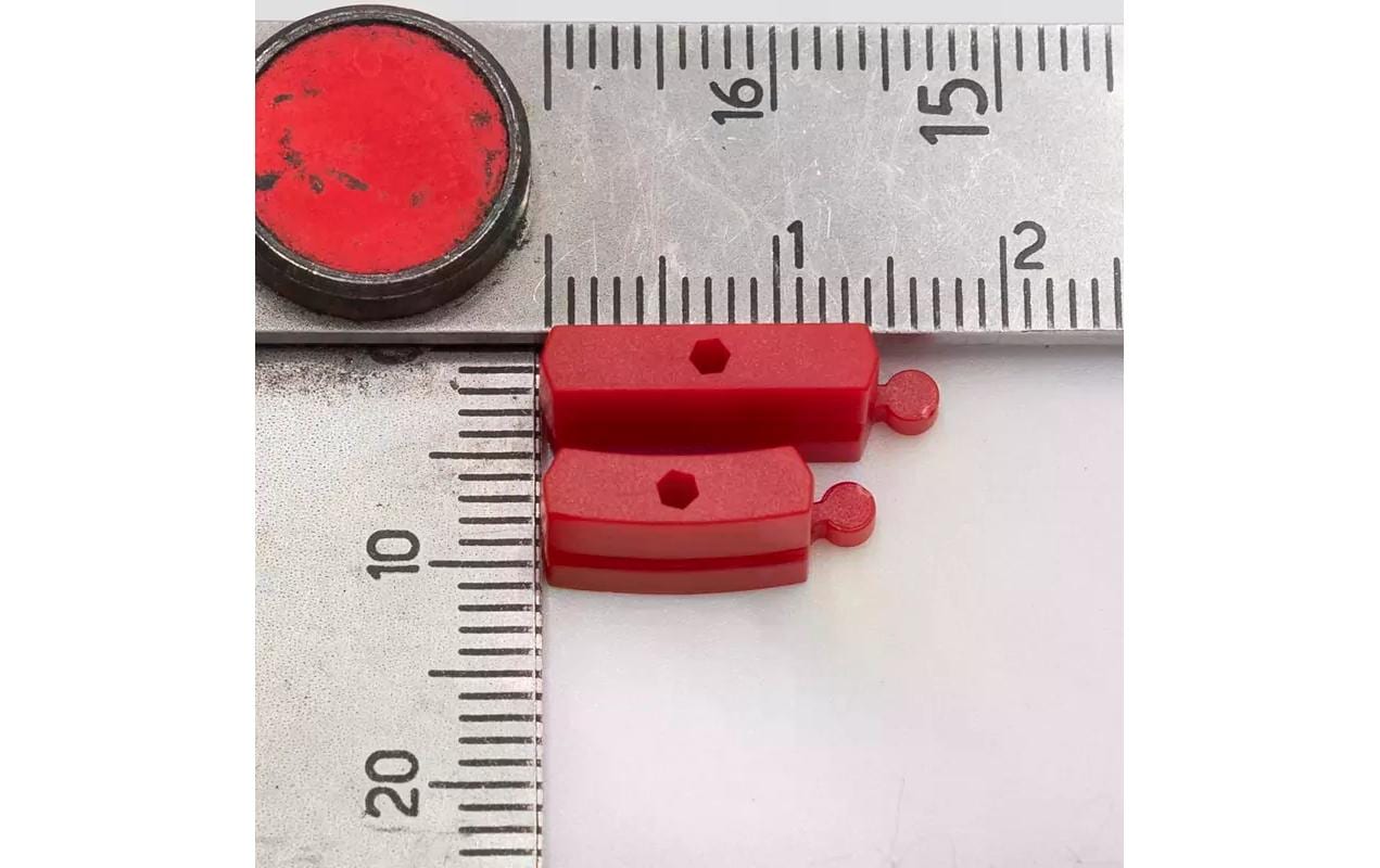 Turbo Racing Bande, Rot, 50 Stück, 1:76