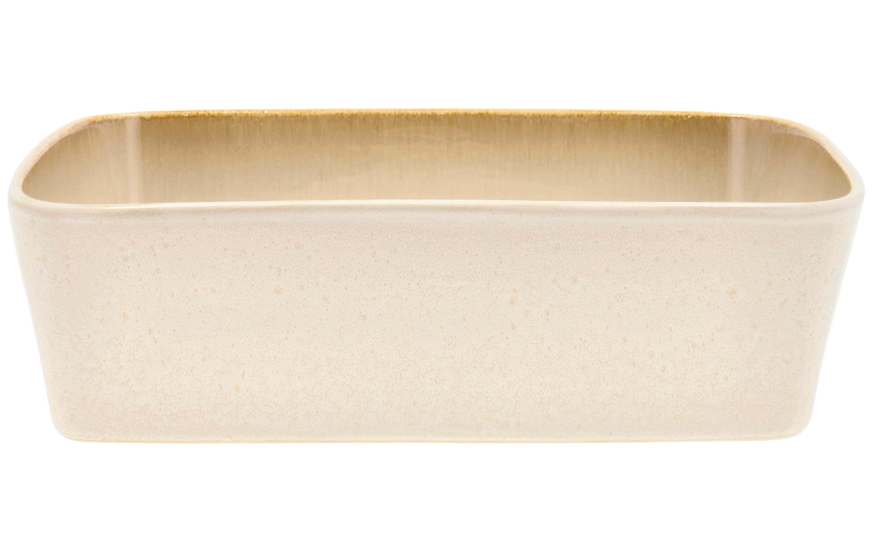 Bitz Schale Gastro 28 cm x 21 cm, 2 Stück, Crème