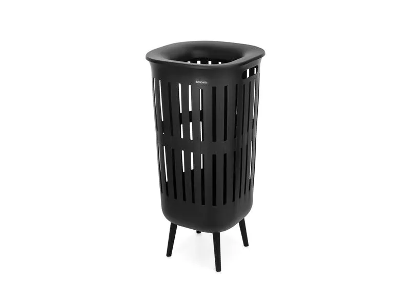 Brabantia Wäschekorb Collect-It mit Gestell 55 l, Schwarz