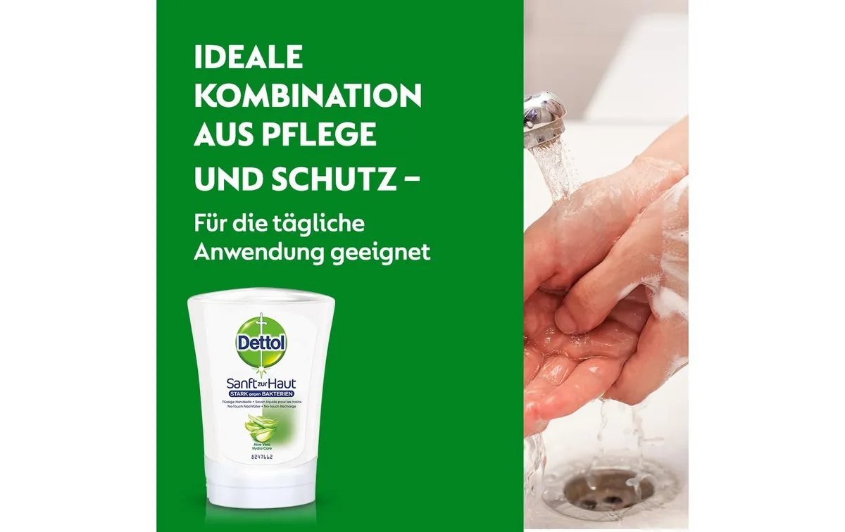 Dettol Seife No-Touch Nachfüller Aloe Vera 250 ml Dettol Seife No-Touch Nachfüller Aloe Vera 250 ml