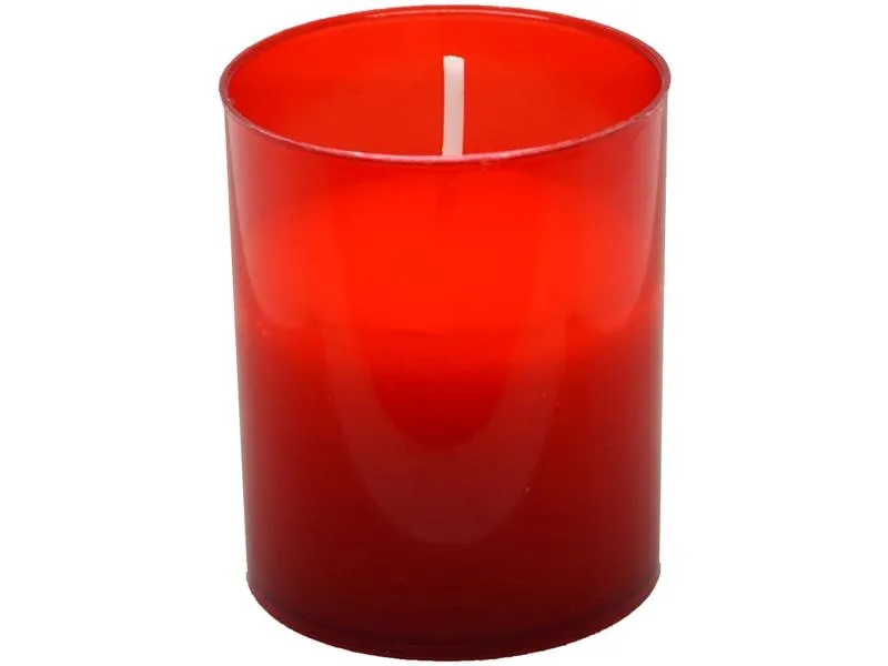 balthasar Grabkerze 4 Stück, Rot