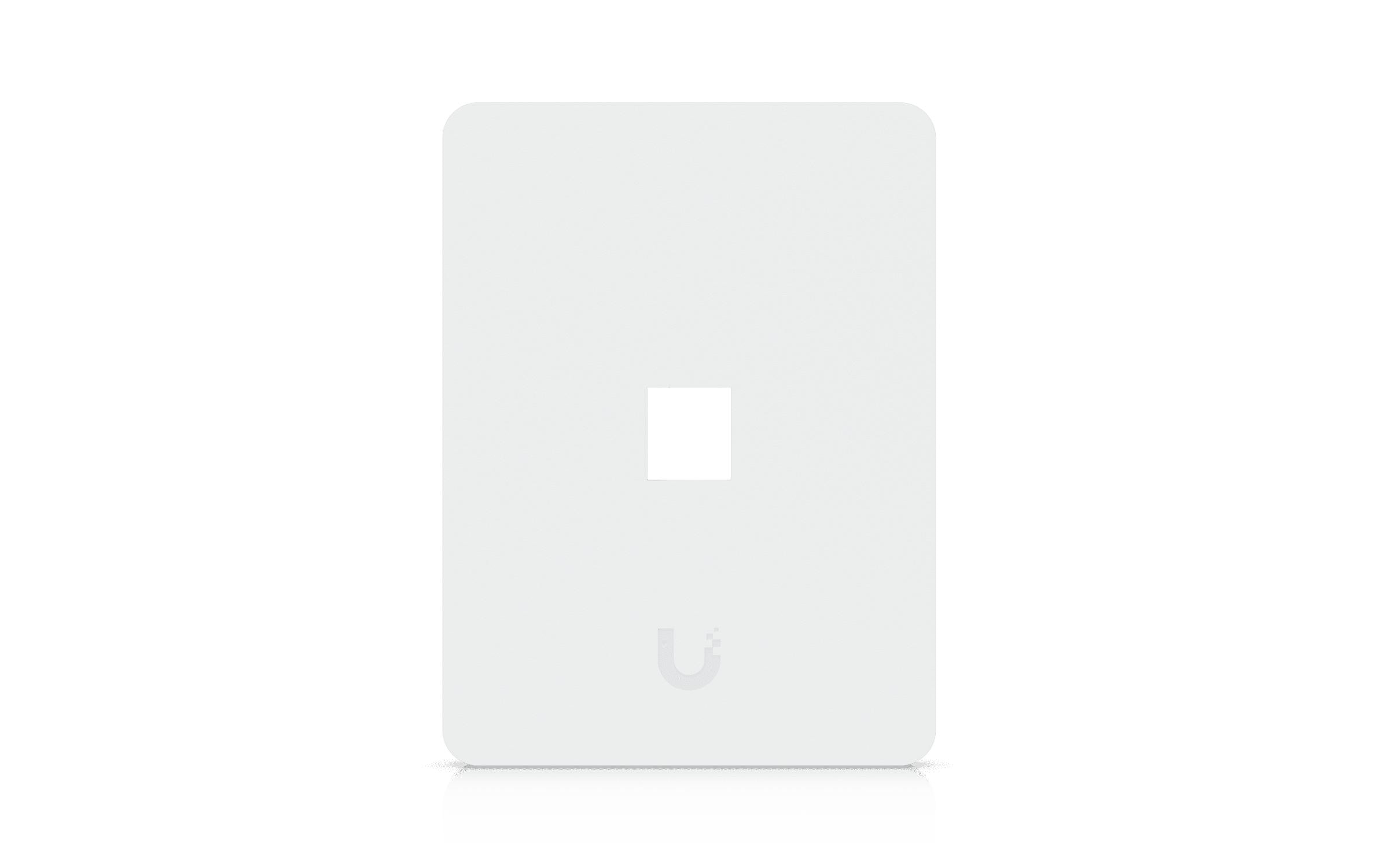 Ubiquiti Vertikal Paintable Keystone Wall Plate 1-Port, 4er-Pack