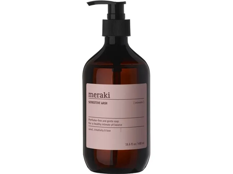meraki Sensitive wash, Intimate, 490 ml 490 ml meraki Sensitive wash, Intimate, 490 ml 490 ml