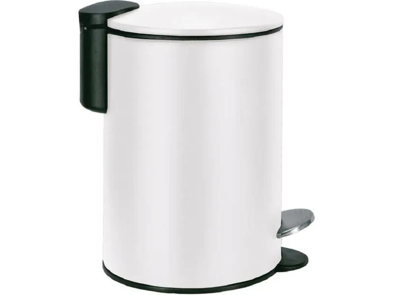 Kleine Wolke Treteimer Silence 3 l, Weiss