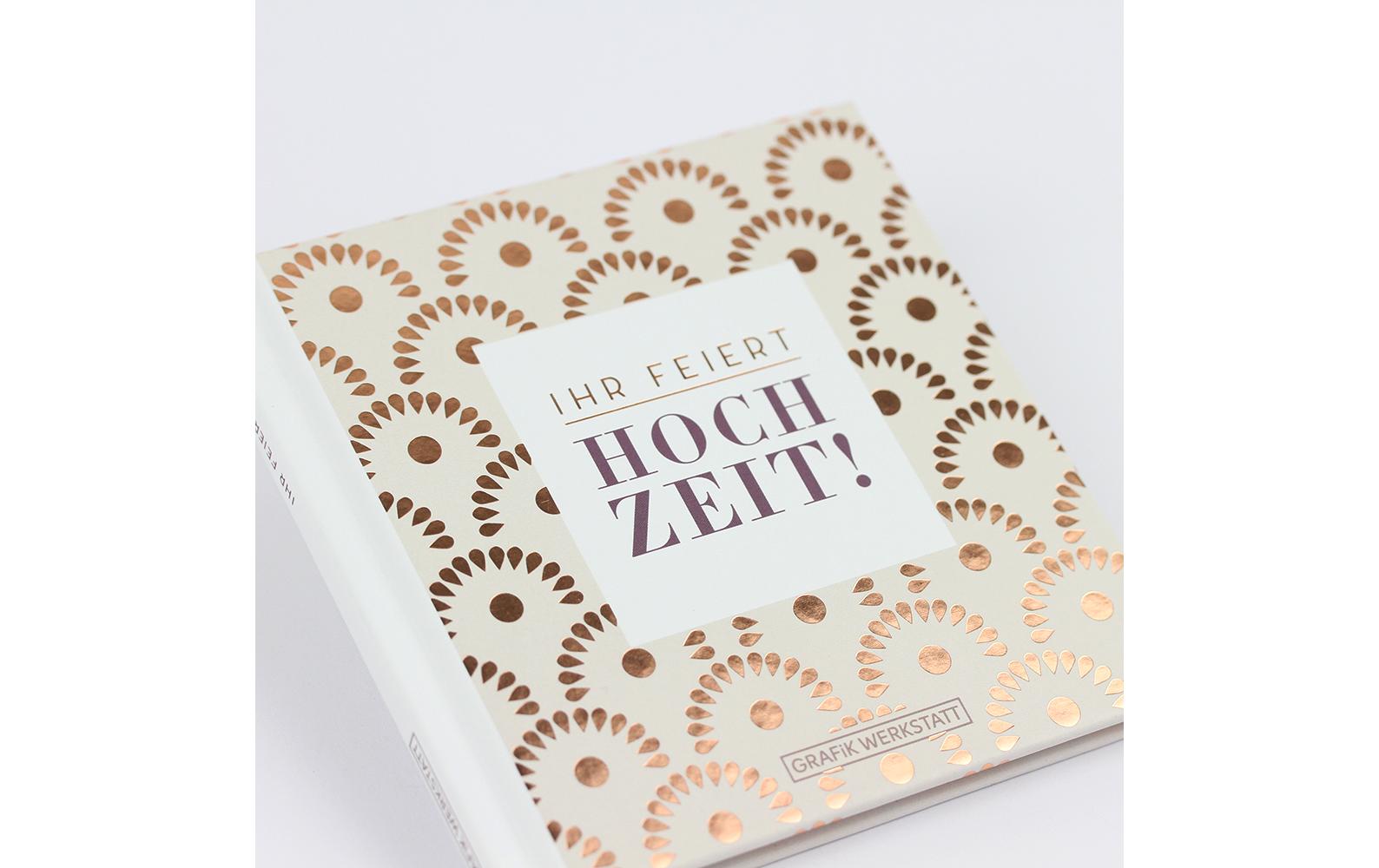 Grafik Werkstatt Minibuch Ihr feiert Hochzeit!